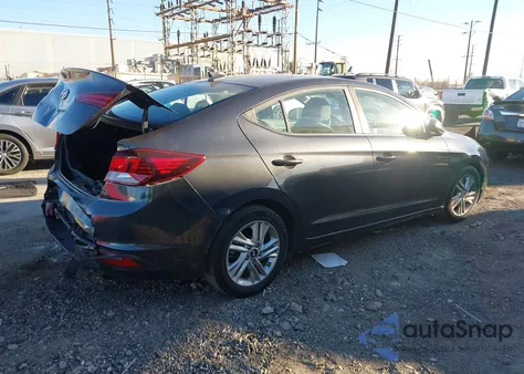 2020 Hyundai Elantra Sel z USA, uszkodzony, nr VIN 5NPD84LF3LH576397